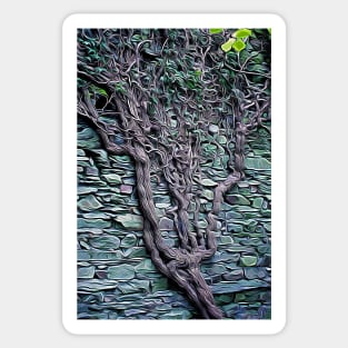 Old Tree in wall Sticker